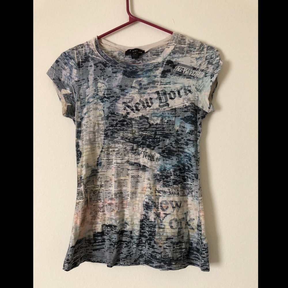 New York shirt from XXI